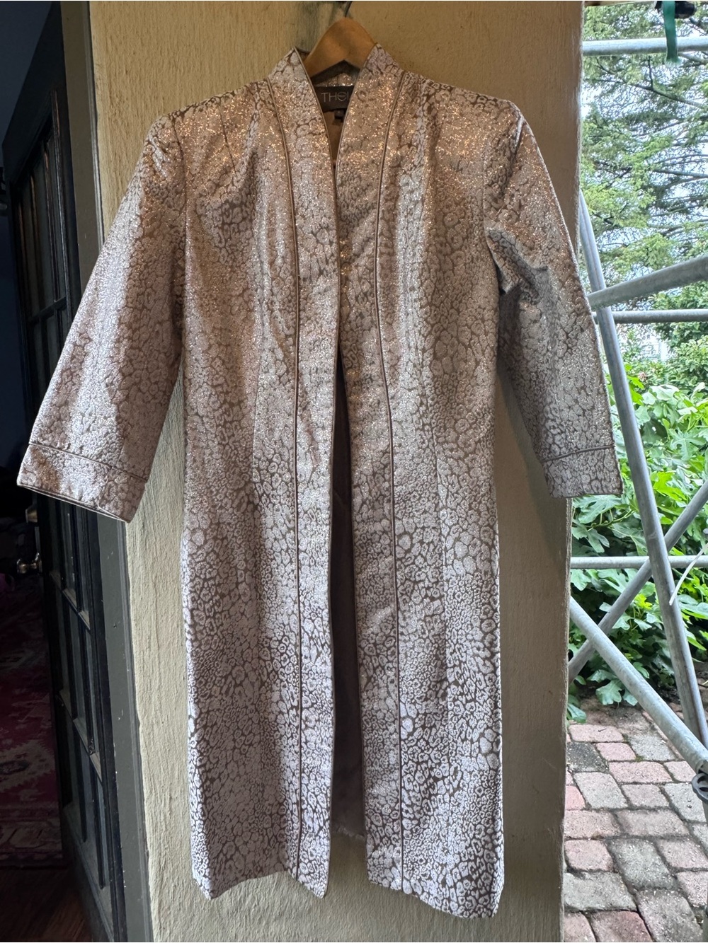 Theia Shimmering Evening Jacket